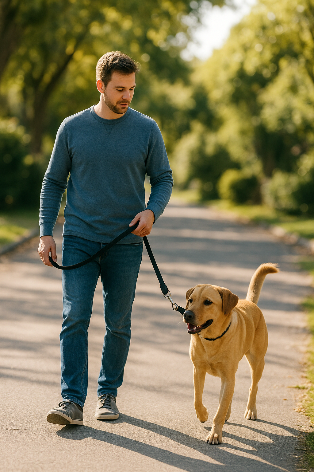 Hogyan tanítsd meg a pórázon sétálást?