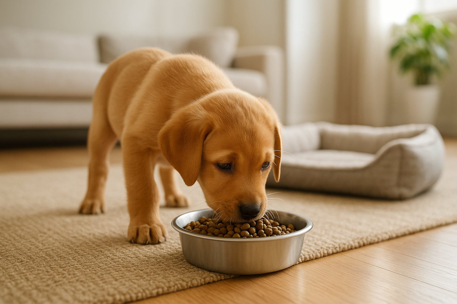 Kölyökkutya gondozása: etetés, alvás, tanítás egy helyen